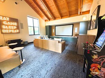 Open Living Area at The Lakes in Bellevue, Washington 98007